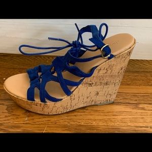 Blue wedges